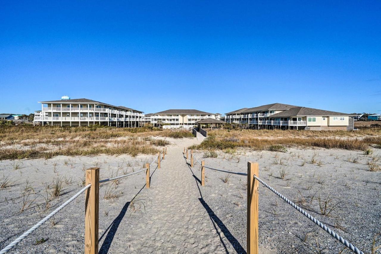 Oak Island Beachfront Condo With Community Pool מראה חיצוני תמונה