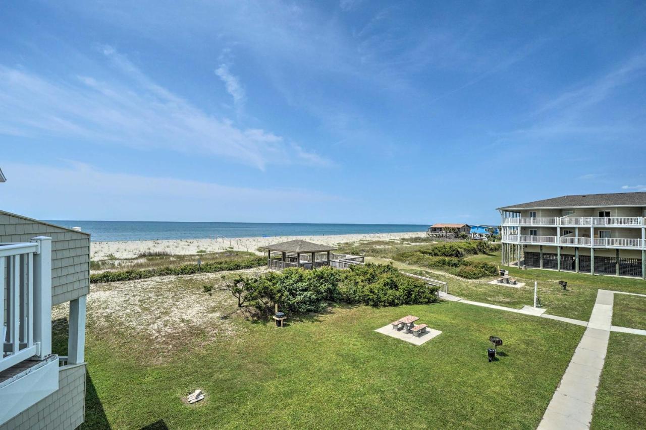 Oak Island Beachfront Condo With Community Pool מראה חיצוני תמונה