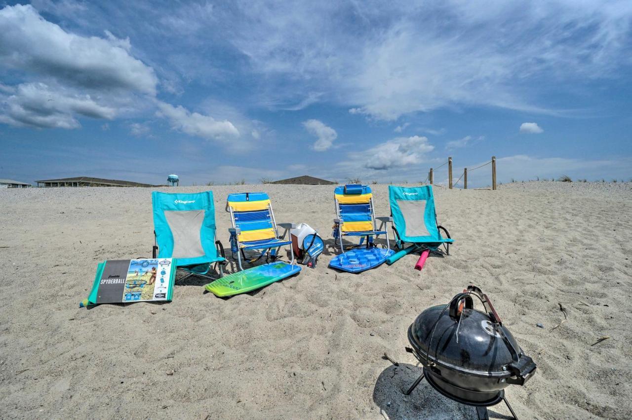 Oak Island Beachfront Condo With Community Pool מראה חיצוני תמונה